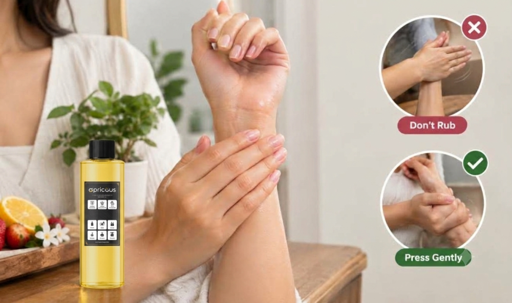Press, Never Rub