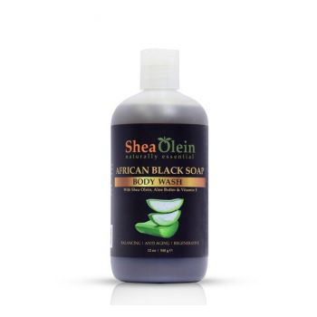 African Black Soap Body Wash With Aloe & Vitamin E