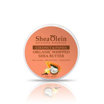 Coconut & Papaya Organic Whipped Shea Butter