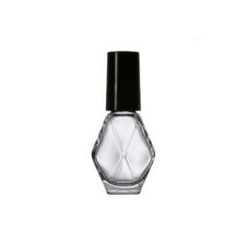 15ml Diamond Shape Bottles With Black Cap