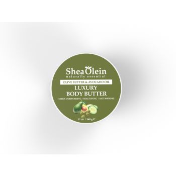 Olive Butter & Avocado Luxury Body Butter (12oz)