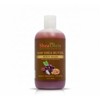Raw Shea Butter Body Wash With Jojoba Oil Frank & Myrrh Extracts