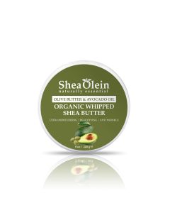 Olive Butter & Avocado Oil Organic Whipped Shea Butter