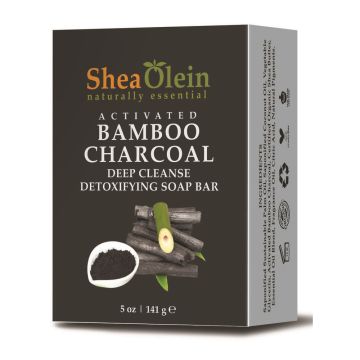Activated Charcoal & Bergamot Natural Soap Bar