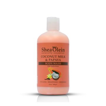 Coconut Milk & Papaya Body Wash W/ Vanilla Beans