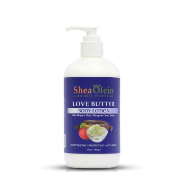 Love Butter Body Lotion W/ Organic Shea, Mango & Cocoa Butter