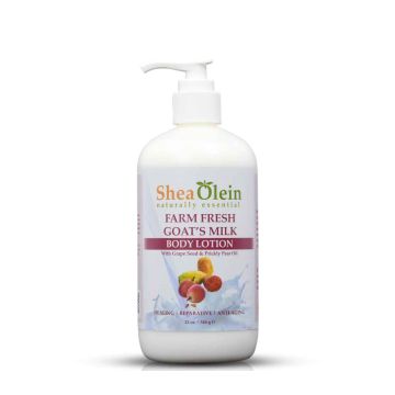 Farm Fresh Goat's Milk Body Lotion W/ Grape seed & Prickly Pear Seed