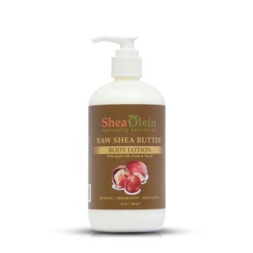 Raw Shea Butter Lotion W/Jojoba, Frank & Myrrh