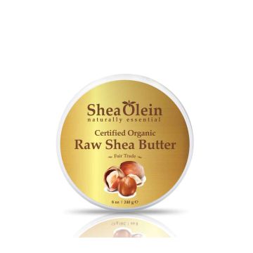 Organic Raw White Shea Butter 1lb – 100% Pure Unrefined from Ghana
