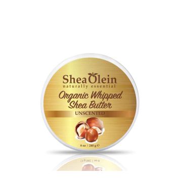 Certified Organic Whipped Shea Butter 8oz