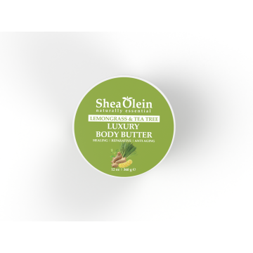 Lemongrass & Tea Tree Luxury Body Butter (12oz)
