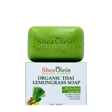 Organic Thai LemonGrass Soap With Tea Tree & Ginger Root