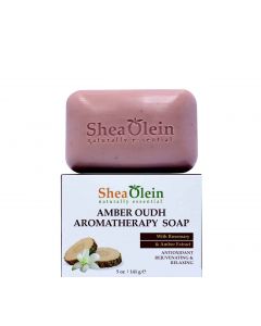 Amber Oudh Aromatherapy Soap w/Rosemary & Amber Extract