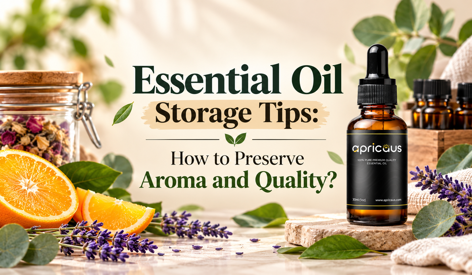 Essential Oil Storage Tips