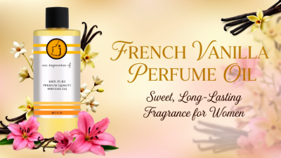 French Vanilla Perfume Oil is a Sweet and long-lasting fragrance for women
